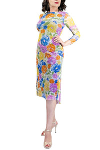 bright floral NINA tango dress - Atelier Vertex