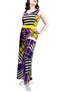 funky plaid tango jumpsuit - Atelier Vertex