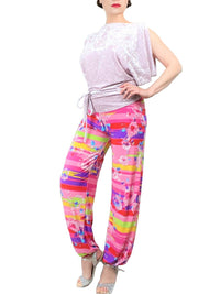 pink roses tango pants - Atelier Vertex