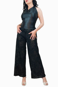 black & sparkle tango jumpsuit - Atelier Vertex