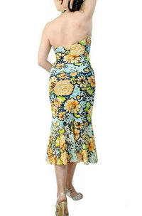 happy flower halter tango dress - Atelier Vertex