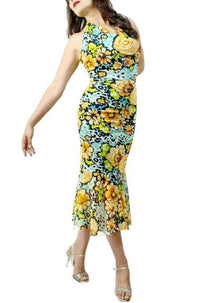 happy flower halter tango dress - Atelier Vertex