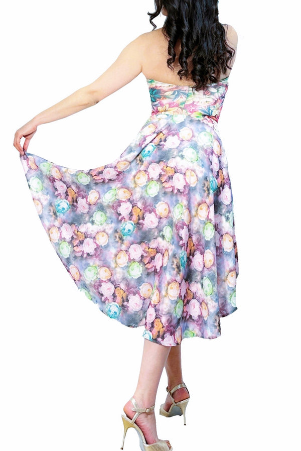 summer garden halter tango dress - Atelier Vertex