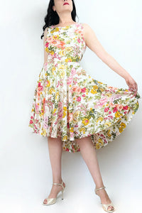 summer meadow ISABELLE tango dress with full skirt - Atelier Vertex