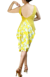 sunny yellow CRISTINA tango dress - Atelier Vertex